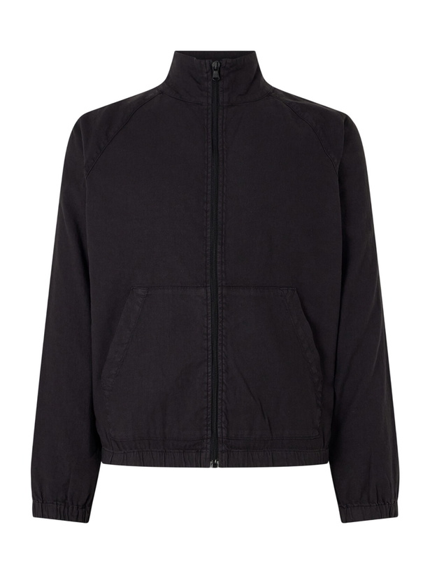 Photo: James Perse - Linen-Blend Blouson Jacket - Black