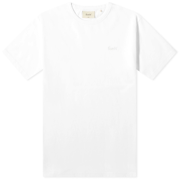 Photo: Foret Men's Bass T-Shirt in White