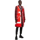 Comme des Garcons Homme Plus Red Tartan Katsuragi Coat