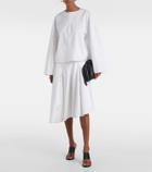 Fforme Fish oversized cotton jacket
