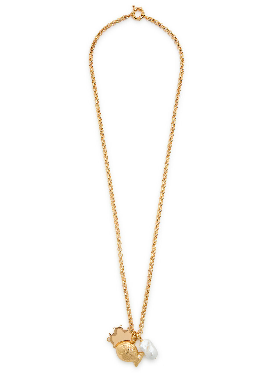 Timeless Pearly 24kt Gold-plated Necklace - One Size