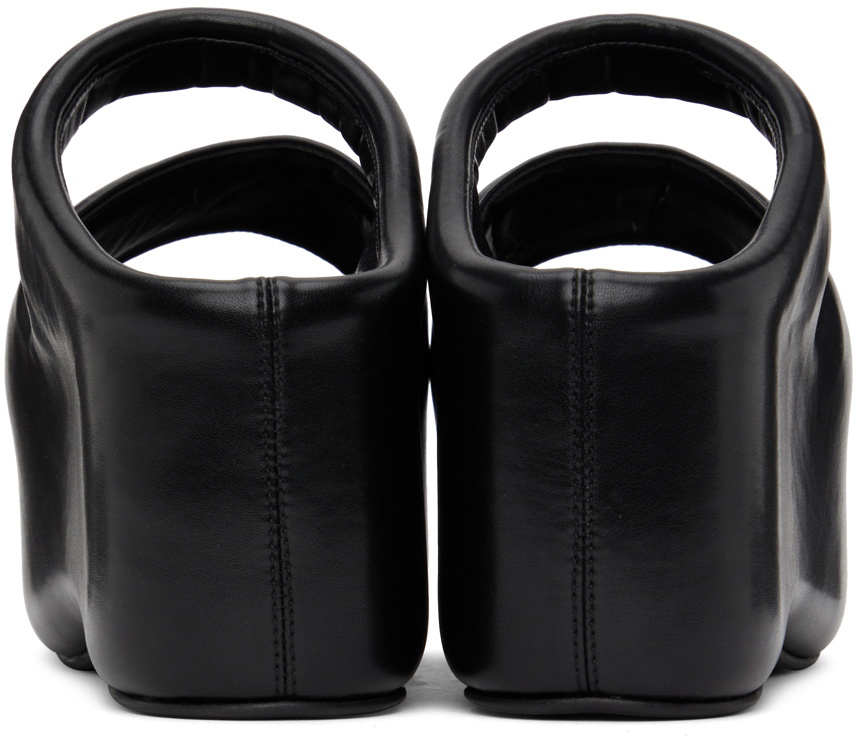 Simon Miller Black Bubble Flat Sandals Simon Miller