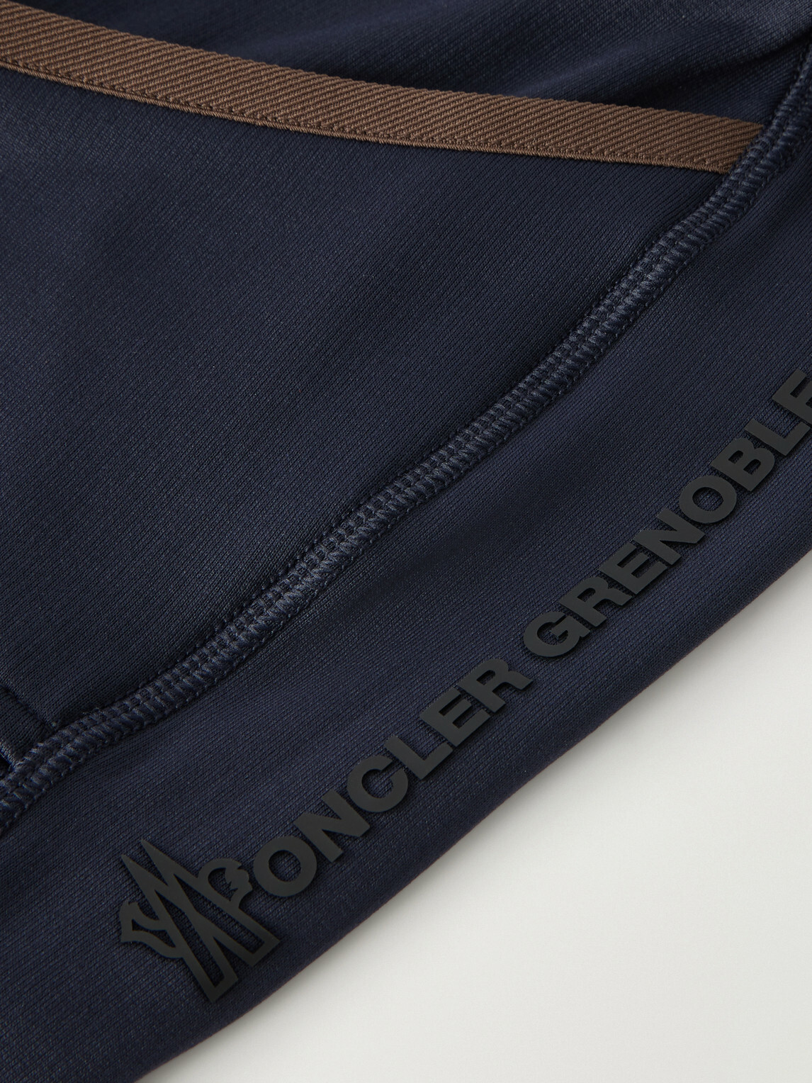 Moncler Grenoble - Logo-Appliquéd Stretch Polartec® Balaclava - Blue
