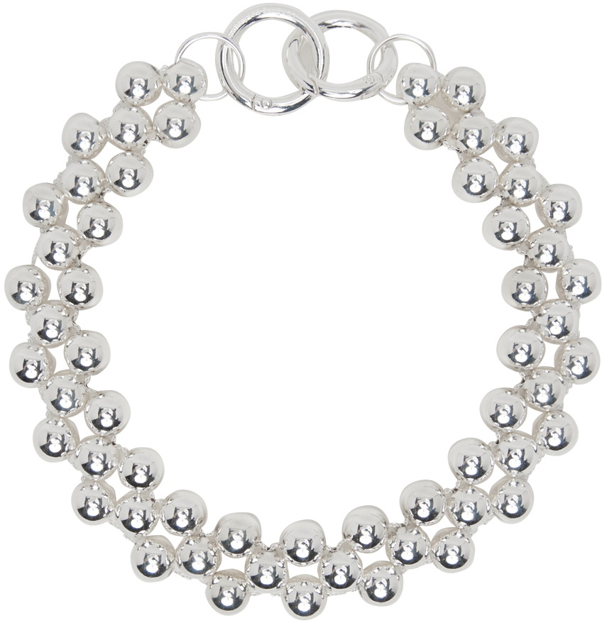 Lorette Colé Duprat Silver Trinity 6 Choker