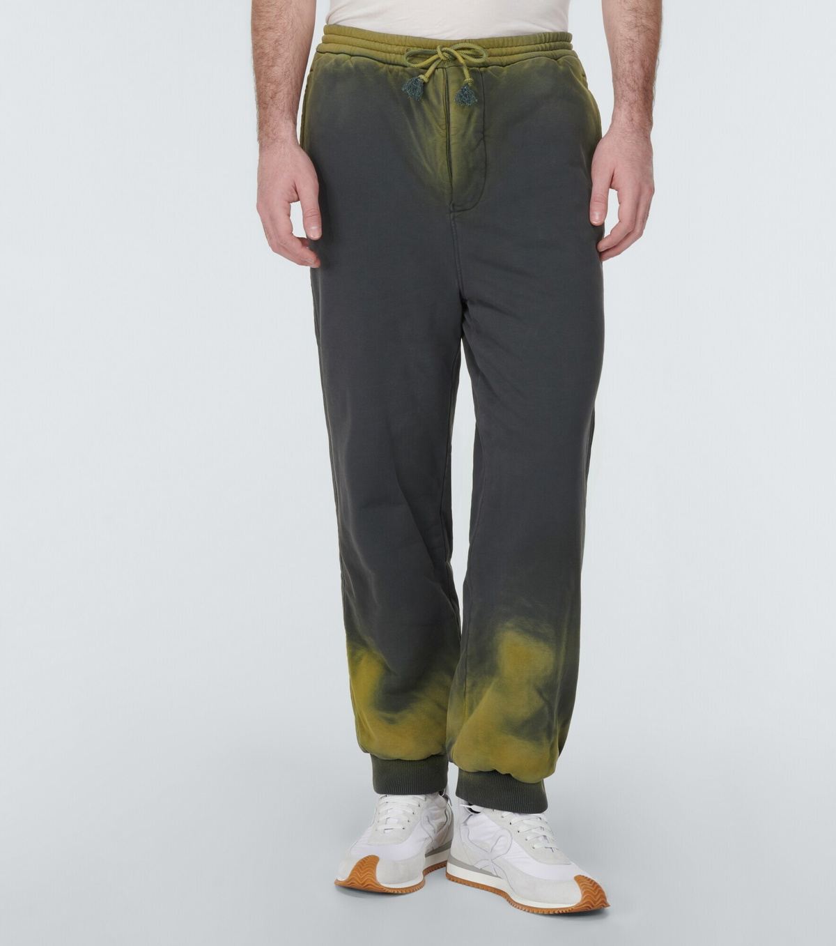 Loewe - Anagram cotton jersey sweatpants