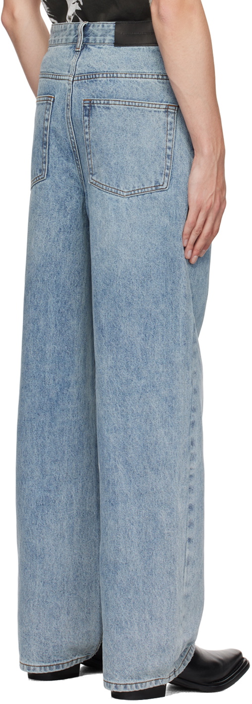 Stolen Girlfriends Club Blue 'Dust And Grit' Jeans