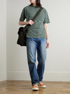 Beams Plus - Striped Cotton-Jersey T-Shirt - Green