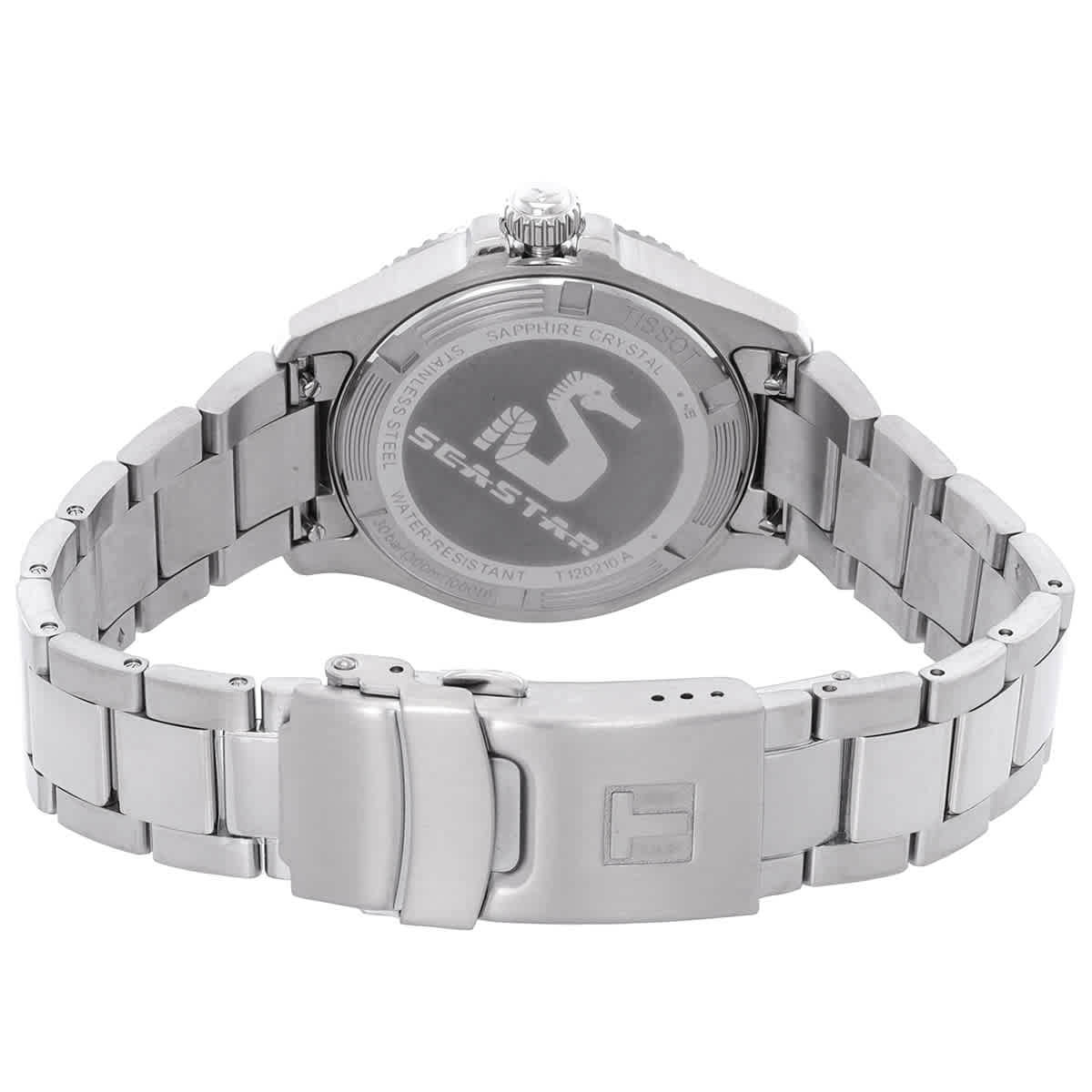 Tissot Seastar 1000 Quartz Black Dial Unisex Watch T1202101105100