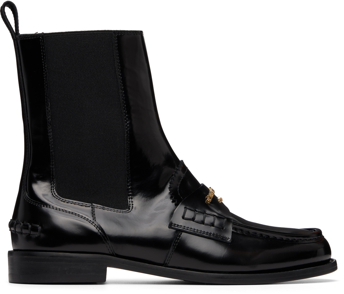 Alexander Wang Black Carter Ankle Boots