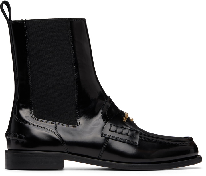 Photo: Alexander Wang Black Carter Ankle Boots