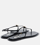 Toteme Leather thong sandals