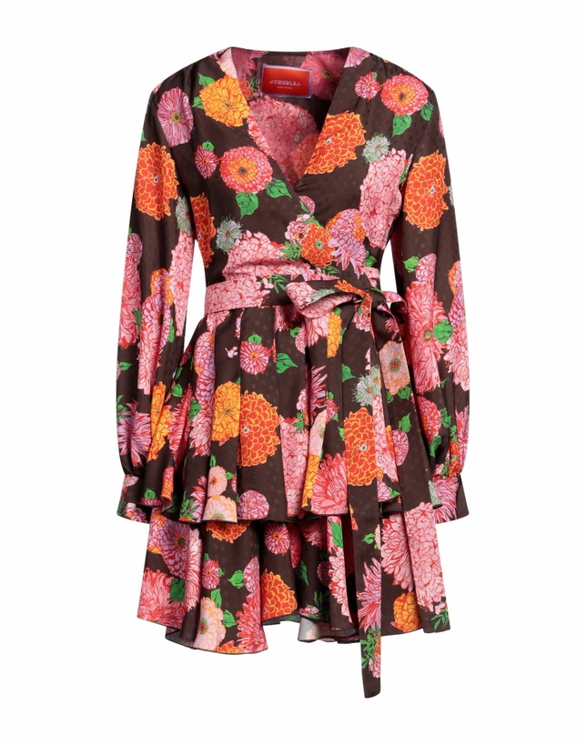Photo: La Doublej Womens Mini dress Chocolate in Brown