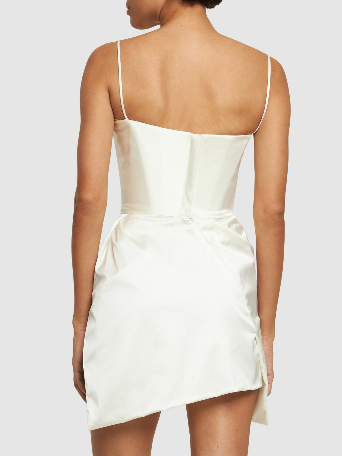 VIVIENNE WESTWOOD Nova Venus Satin Bridal Mini Dress Vivienne Westwood
