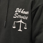 MARKET Men's 24Hr Lawyer Service Hoody in Black