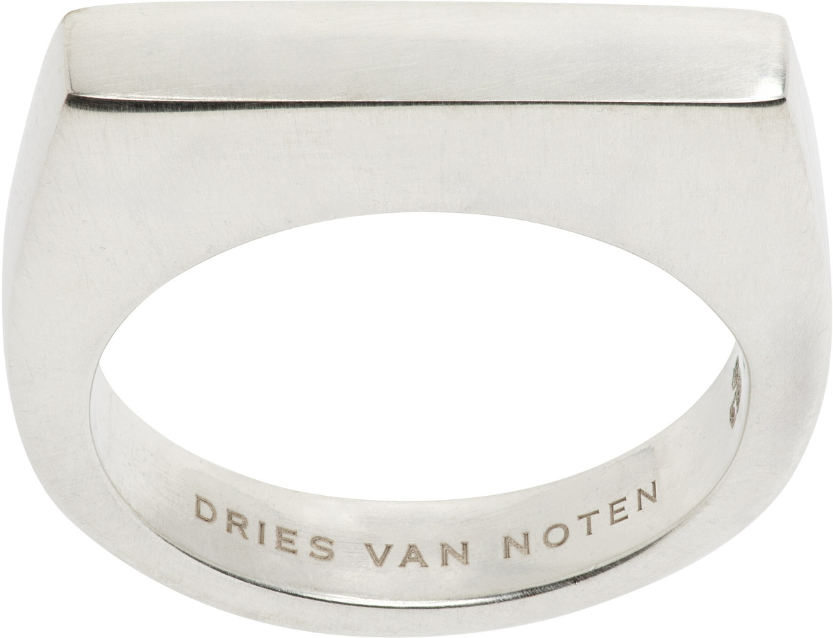 Dries Van Noten Thin Signet Ring