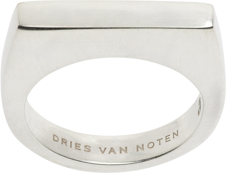 Photo: Dries Van Noten Thin Signet Ring