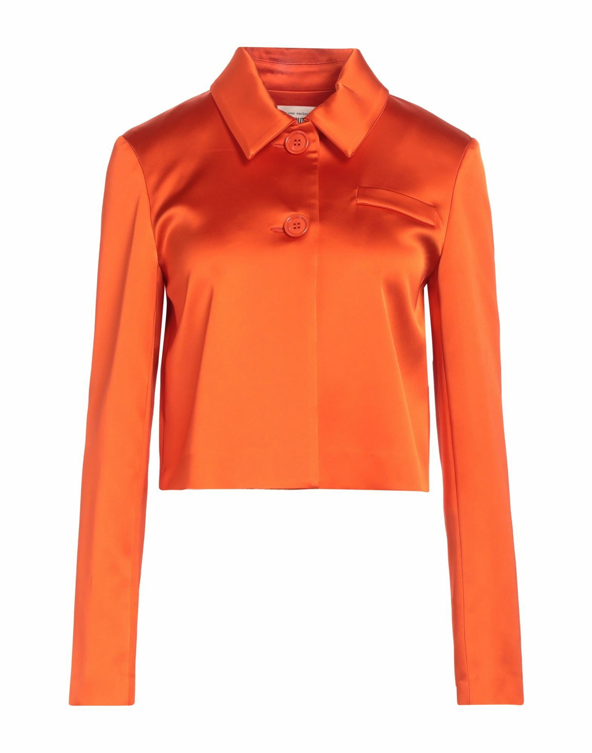 Semicouture Womens Jacket in Orange