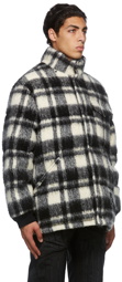 Moncler Genius 7 Moncler FRGMT Hiroshi Fujiwara Black Check Down Jacket