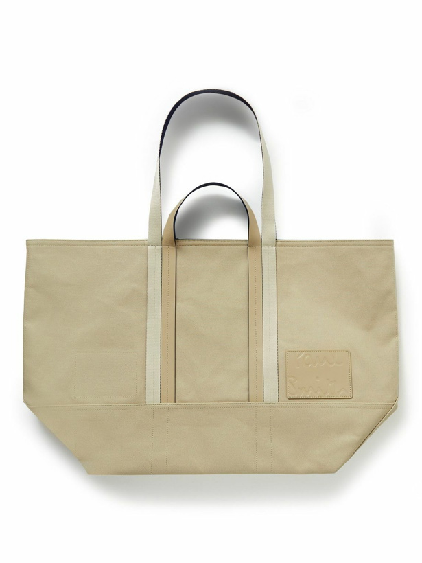 Photo: Paul Smith - Reversible Leather-Trimmed Cotton-Canvas Tote Bag