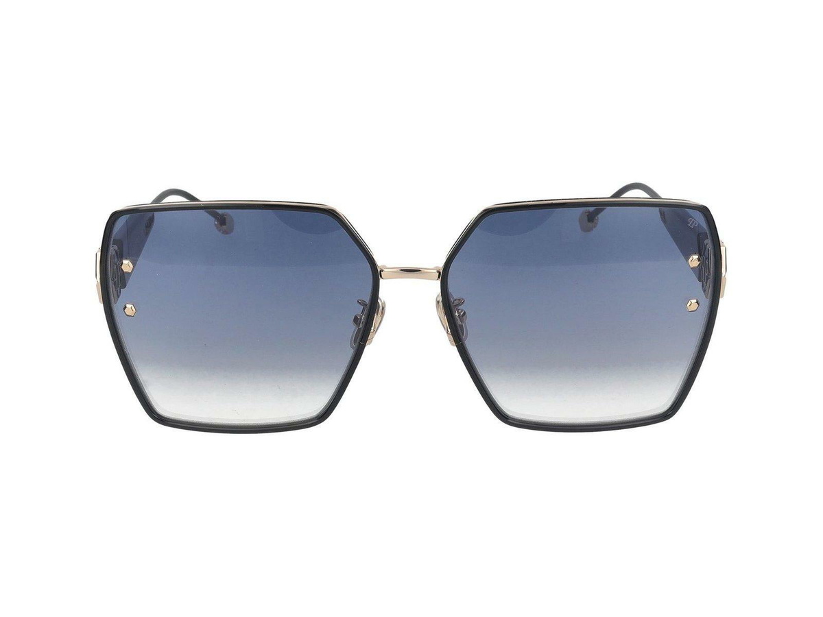 Philipp Plein Geometric Frame Sunglasses Sunglasses
