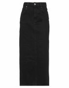 Maje Womens Denim skirt in Black