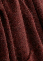 Eileen Fisher Mohair-blend Cardigan Burgundy