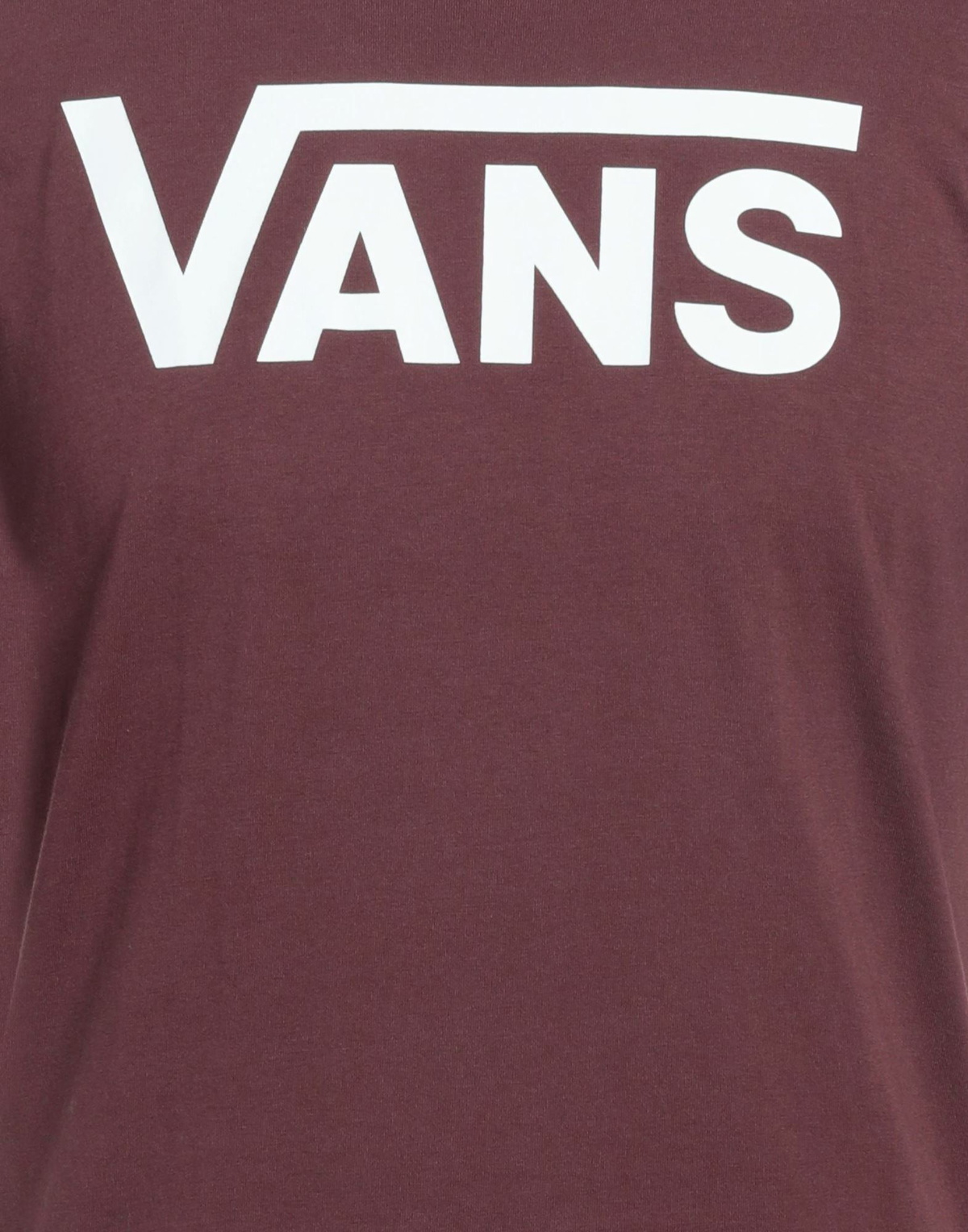 Vans Mens T-shirt Burgundy
