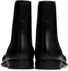 The Row Black Novus Chelsea Boots