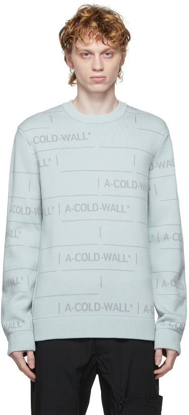 Photo: A-COLD-WALL* Chain Jacquard Knit Sweater