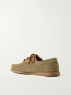 Sebago - Askook Suede Boat Shoes - Green