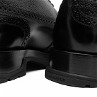 Alexander McQueen Men's Hybrid Sole Brogue Shoe in Black
