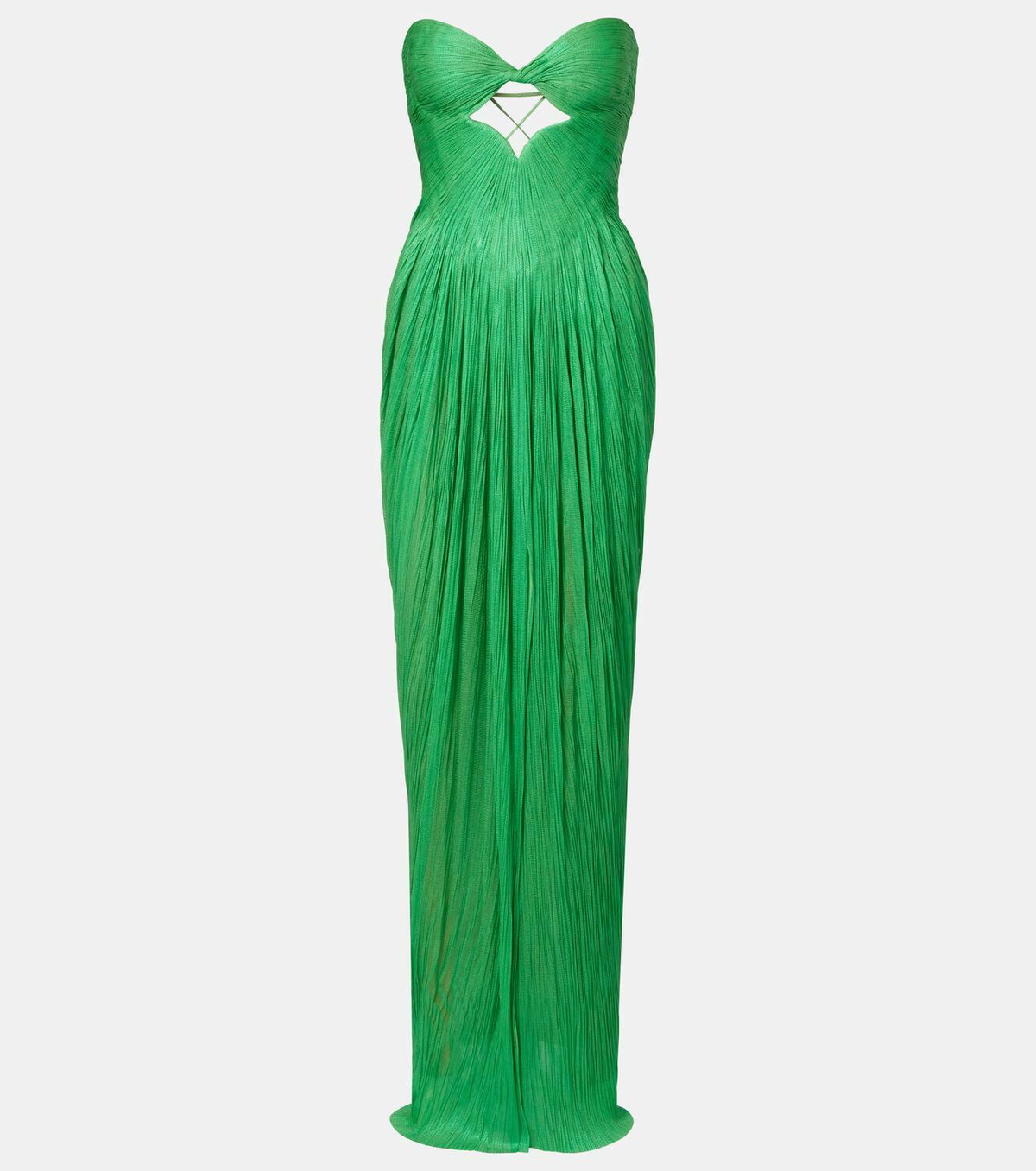 Maria Lucia Hohan Stephanie cutout silk tulle corset gown