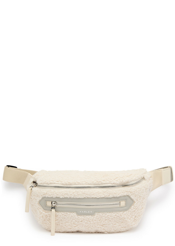 Photo: Varley Kansa Fleece Belt bag - Cream - One Size
