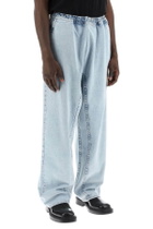 Y PROJECT double-stitched soufflé jeans Blue