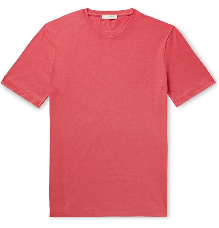 Photo: The Row - Luke Cotton-Jersey T-Shirt - Red