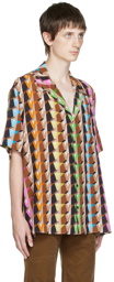 Valentino Multicolor Button-Down Shirt