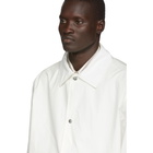 Jil Sander Off-White Essential Coach Jacket