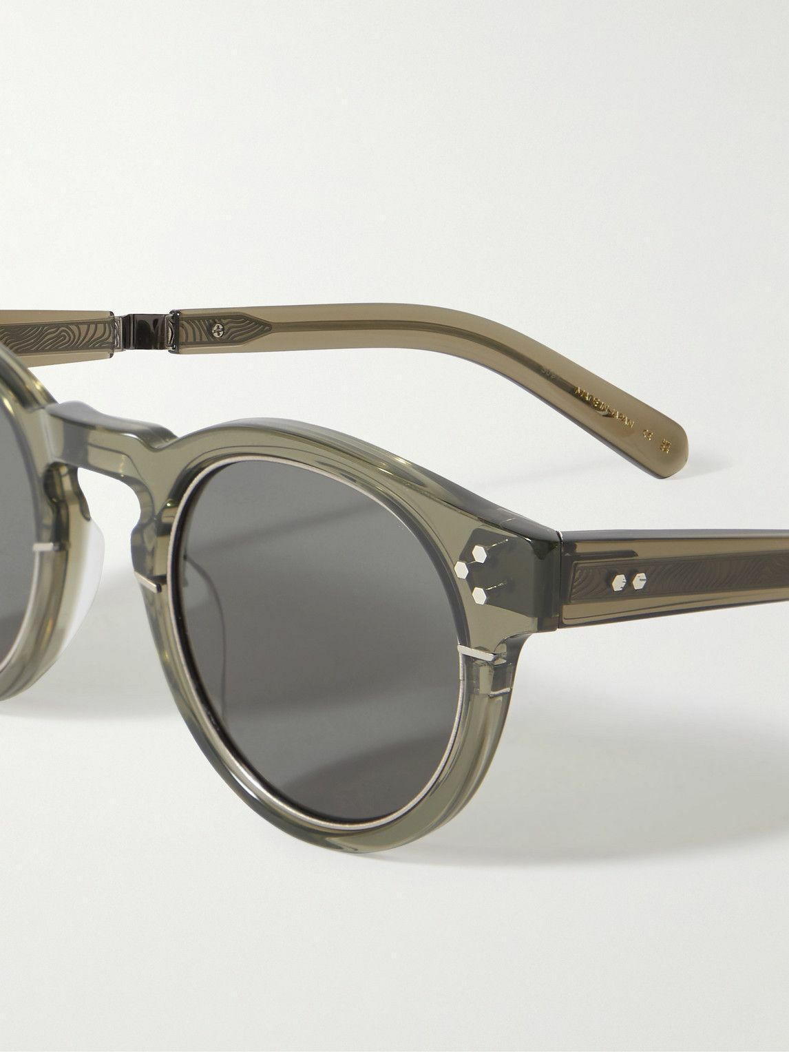 Mr Leight - Kennedy Round-Frame Acetate Sunglasses