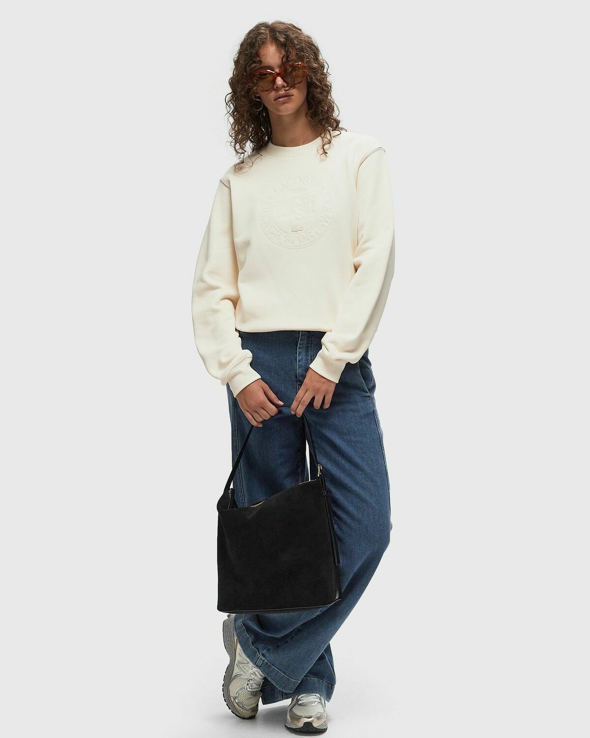 Lacoste Sweatshirt Beige Sweatshirts