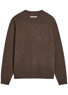 Acne Studios Cashmere-blend Jumper Brown