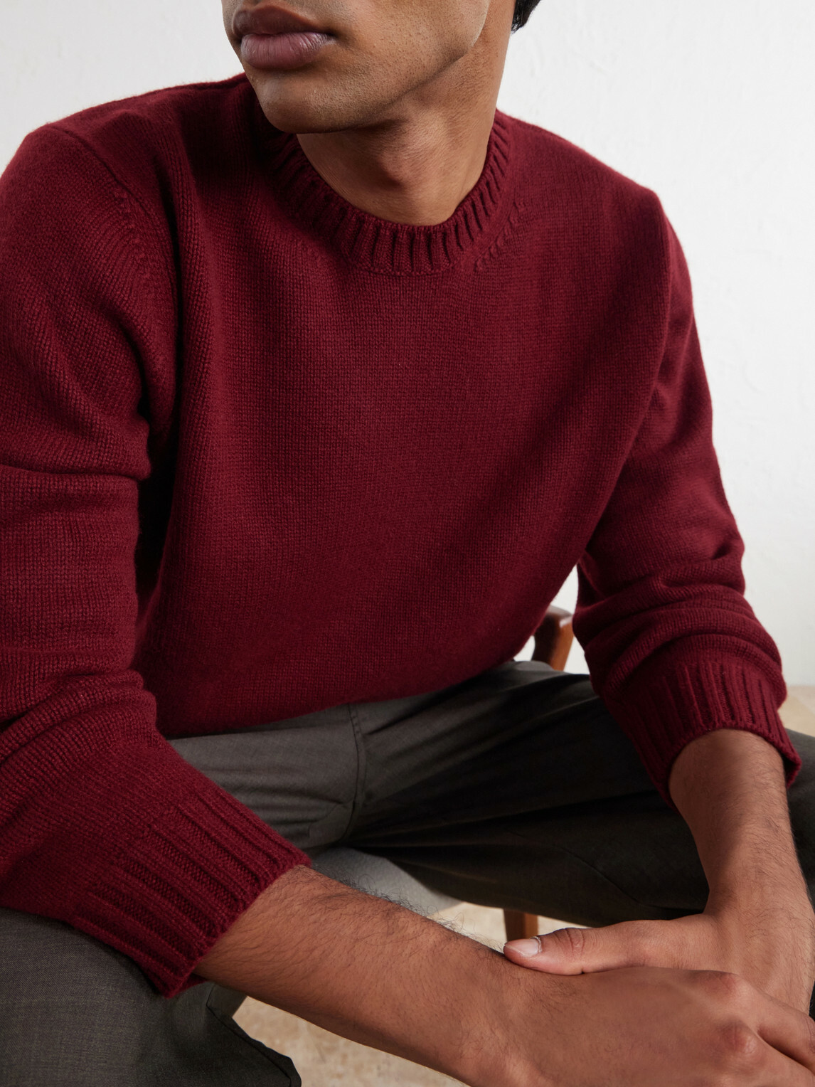 Saman Amel - Cashmere Sweater - Burgundy