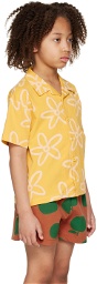 Jellymallow Kids Yellow Flower Shirt