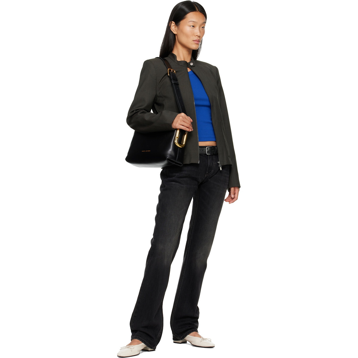 Marc Jacobs Black Scene Medium Shoulder Bag