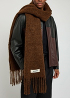 Jacquemus Carro Wool-blend Scarf - Brown - One Size