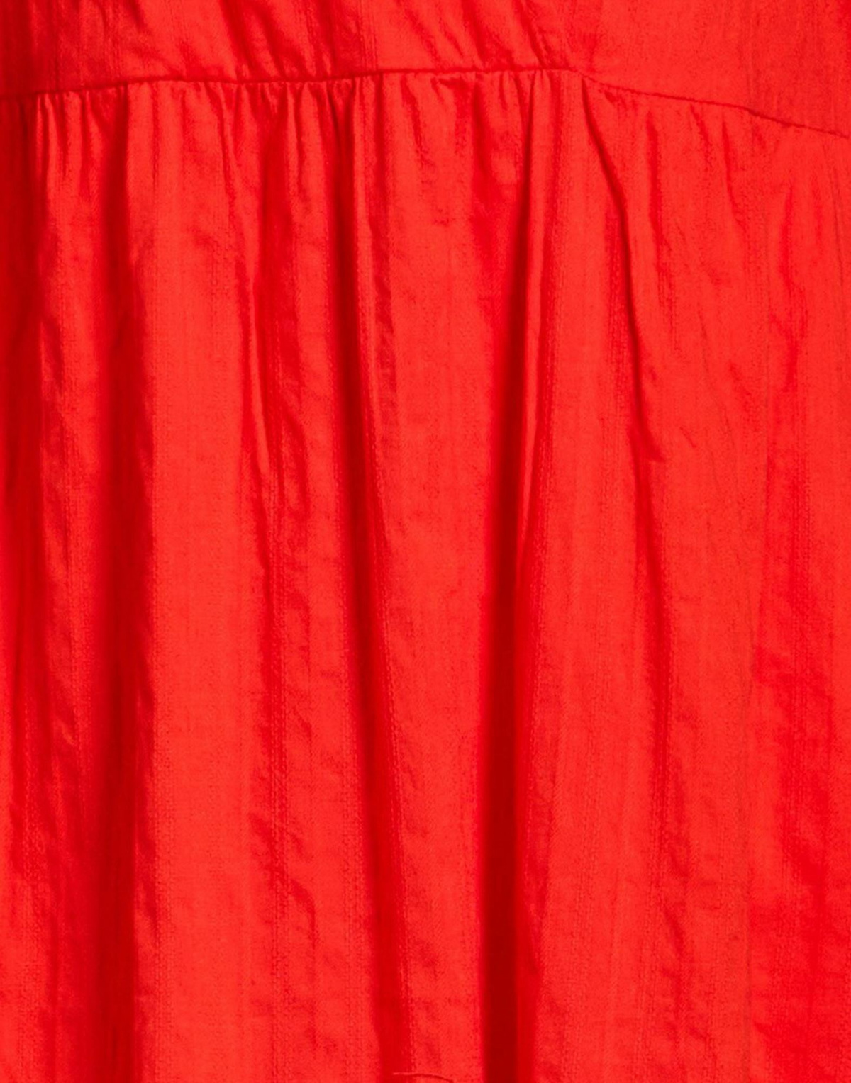 Pieces Womens Midi dress in Tomato red