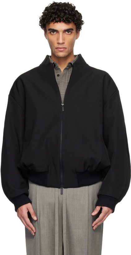 Photo: Fear of God Black Bomber Jacket