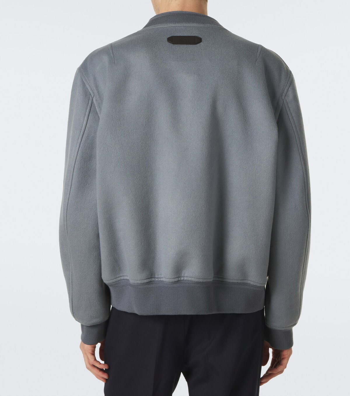 Brioni Wool and cashmere bomber jacket