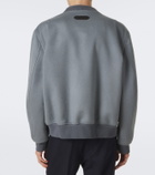 Brioni Wool and cashmere bomber jacket