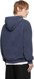 Axel Arigato Navy Link Zip-Up Hoodie
