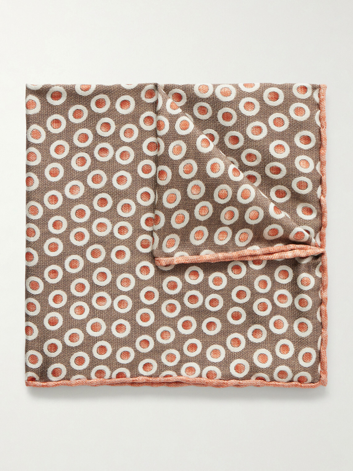 Brunello Cucinelli - Polka-Dot Silk Pocket